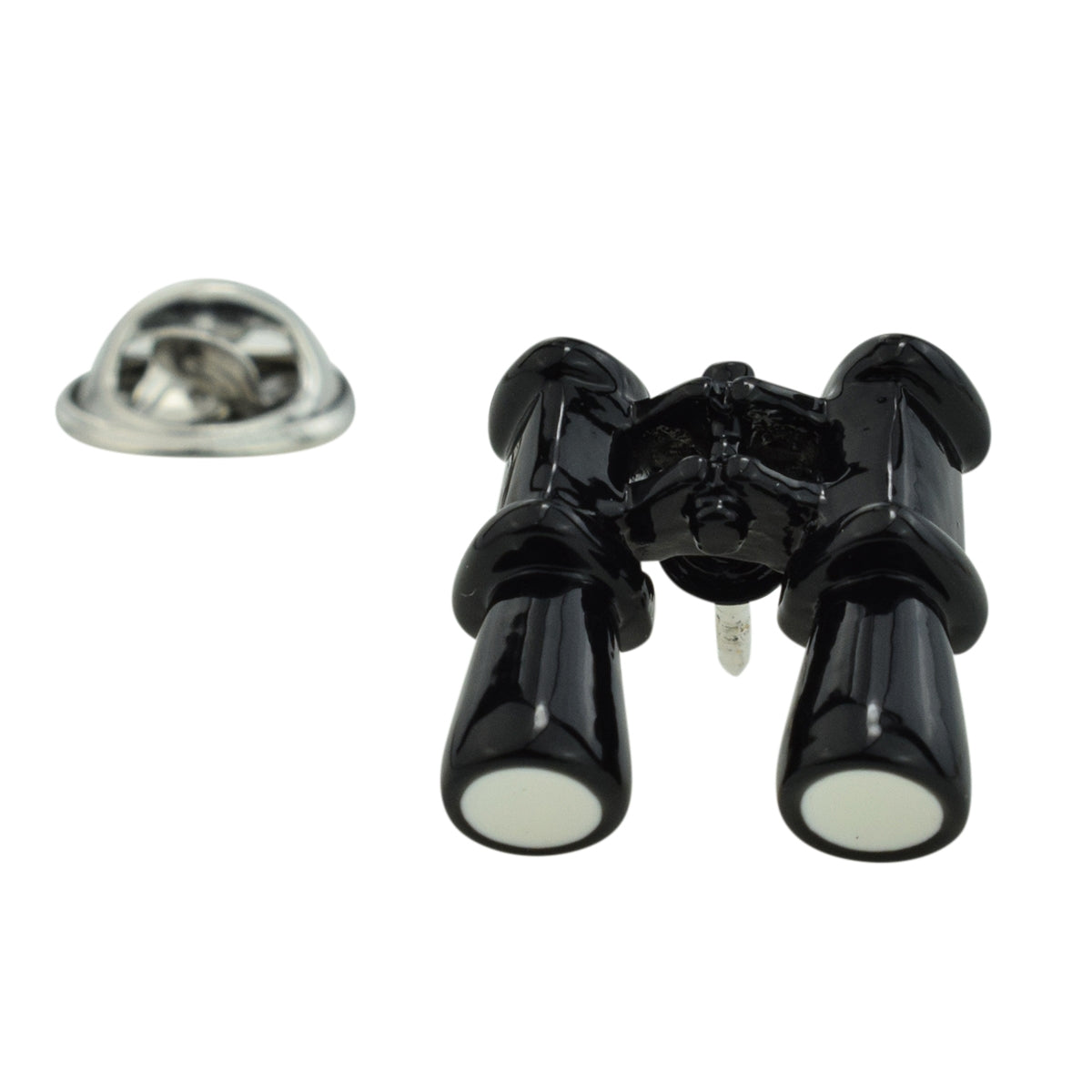 Binoculars Lapel Pin Badge