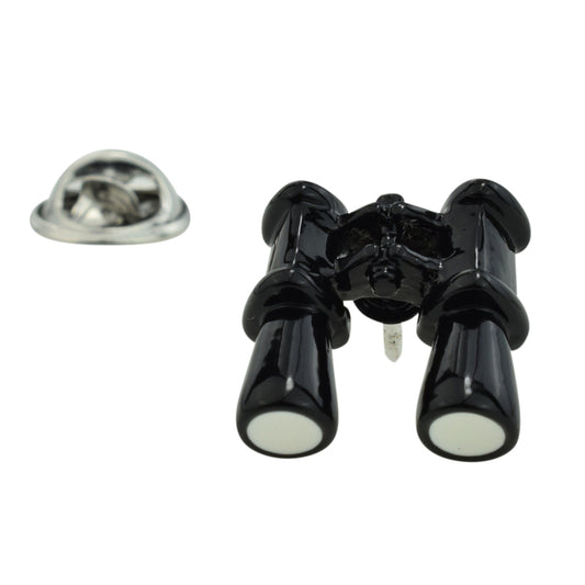 Binoculars Lapel Pin Badge