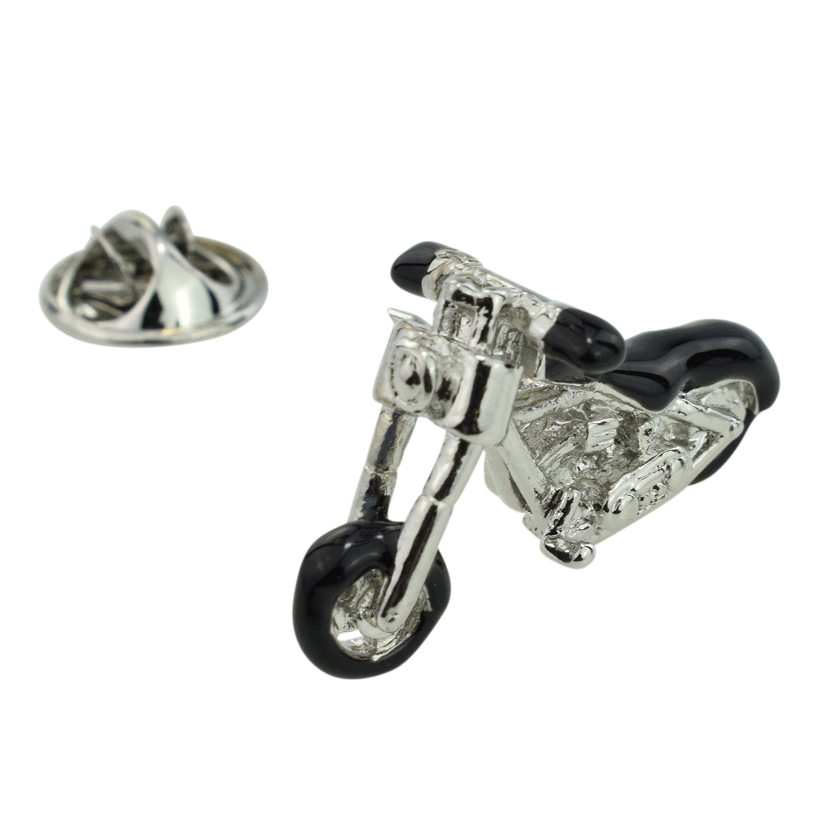Chopper Motorbike Lapel Pin Badge