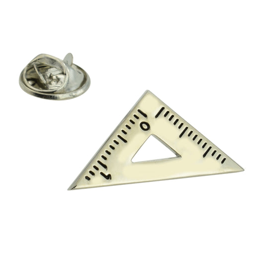 Set Square Lapel Pin Badge