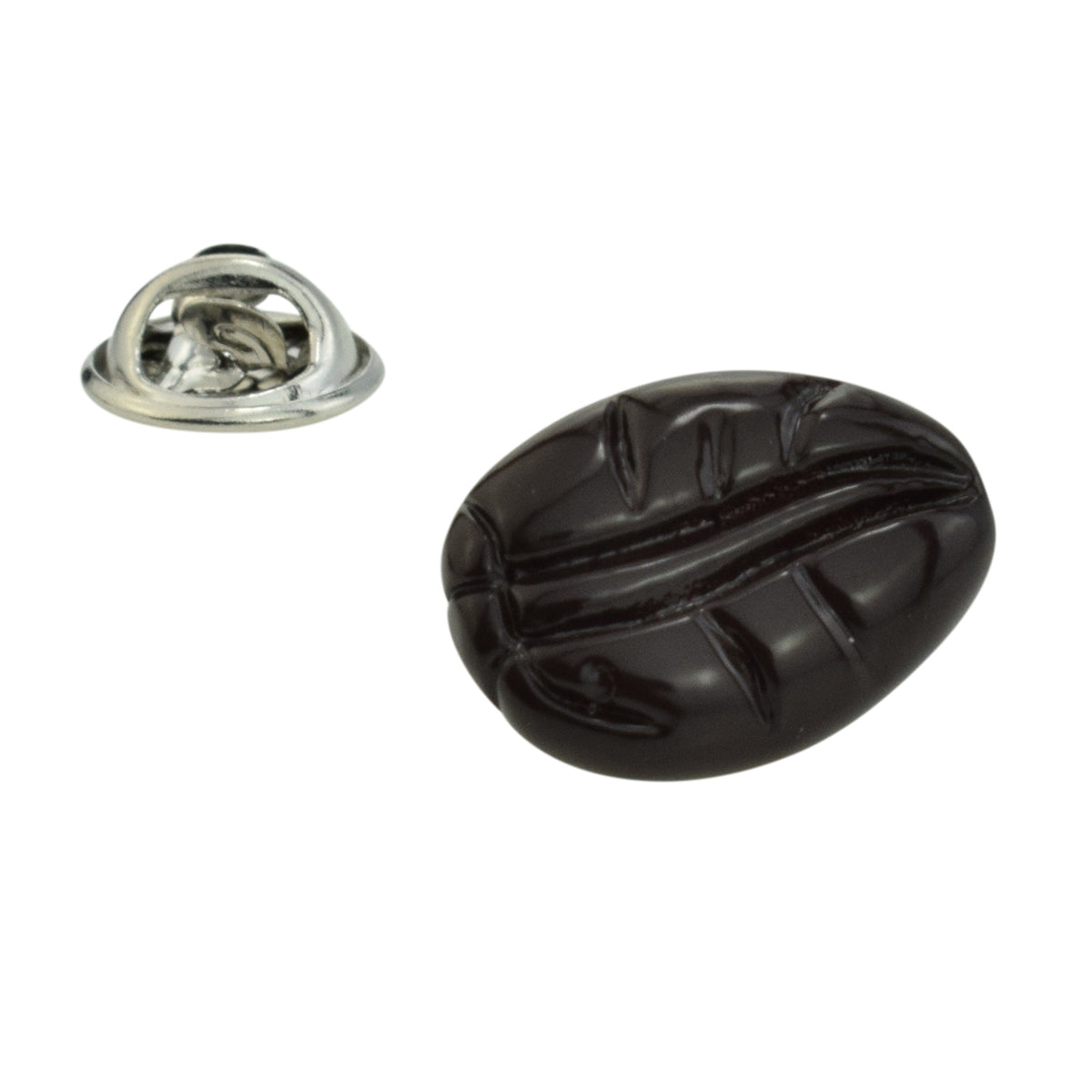 Coffee Bean Lapel Pin Badge