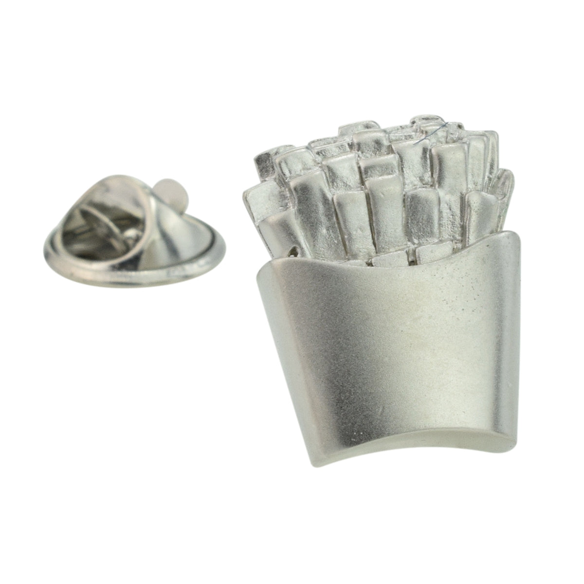 Fast Food Fries Lapel Pin Badge