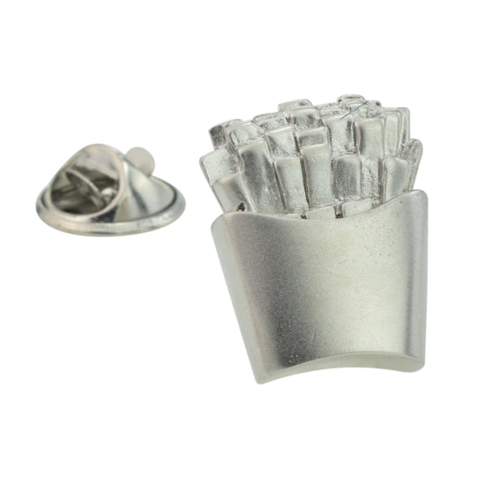 Fast Food Fries Lapel Pin Badge