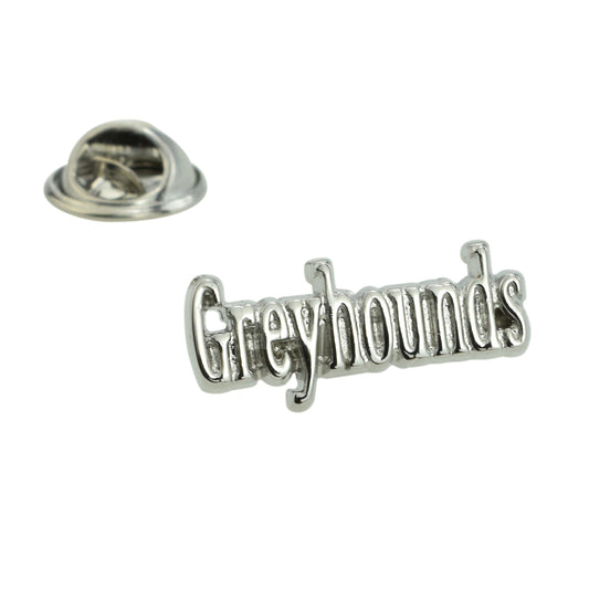 Greyhounds dog Lapel Pin Badge