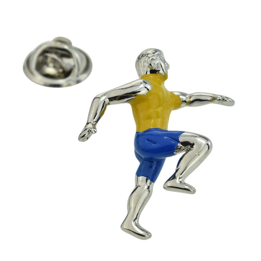 Running Athlete Sports Lapel Pin Badge