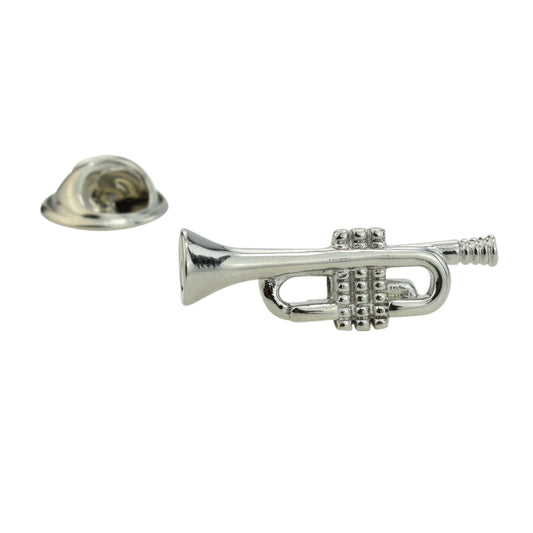 Small Trumpet Music Lapel Pin Badge