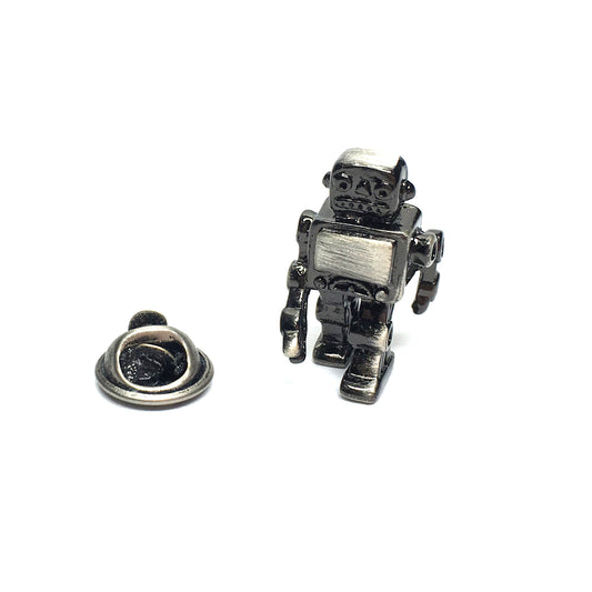Antique Robot Sci Fi Lapel Pin Badge