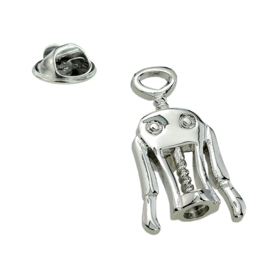 Wine Bottle Opener Lapel Pin Badge