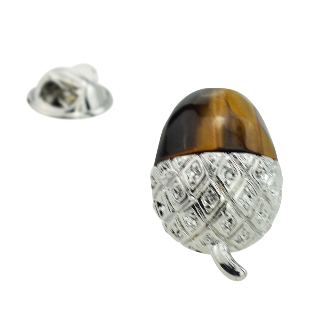 Acorn Design Lapel Pin Badge