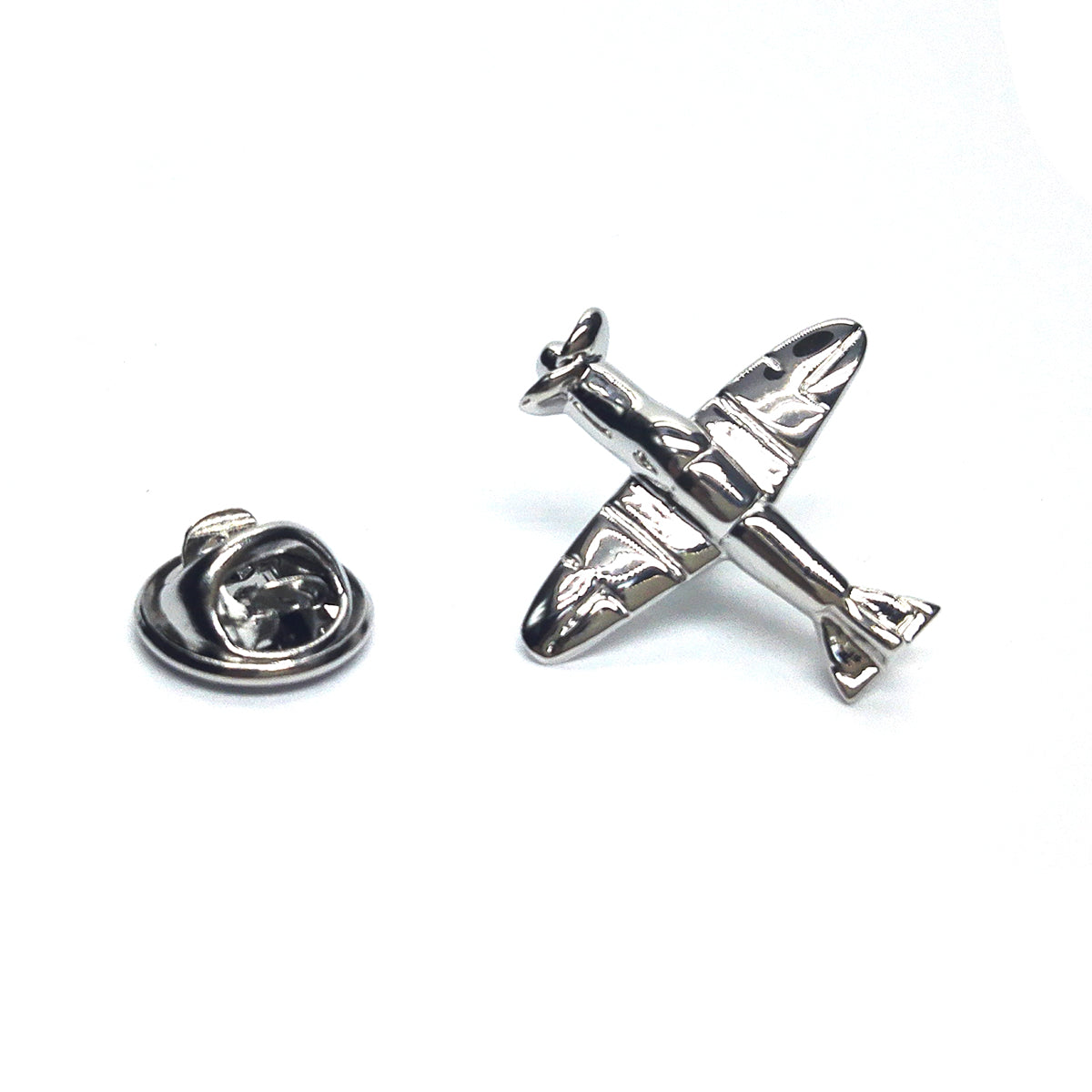 Traditional Propeller Style Aeroplane Lapel Pin Badge
