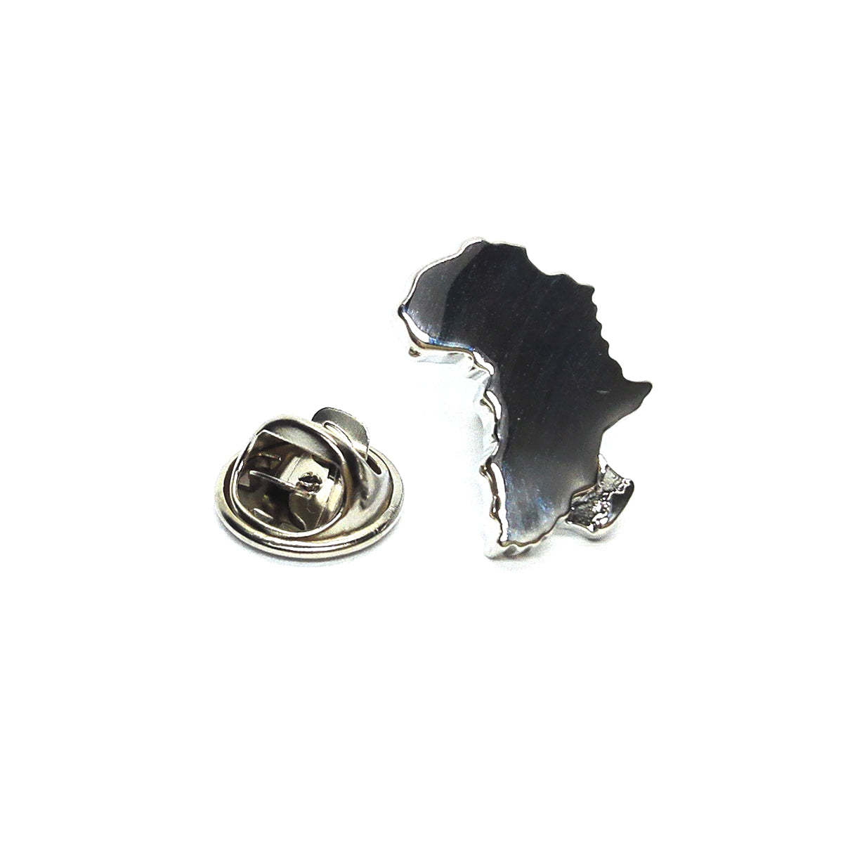 Africa Outline Map Lapel Pin Badge