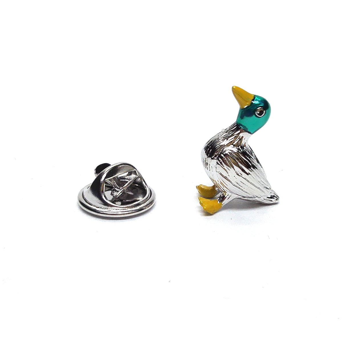 Duck Bird with Feature Colours Lapel Pin Badge