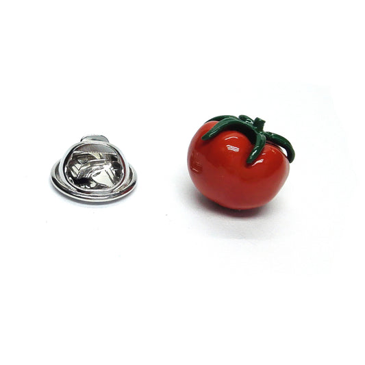 Red Tomato Design Lapel Pin Badge