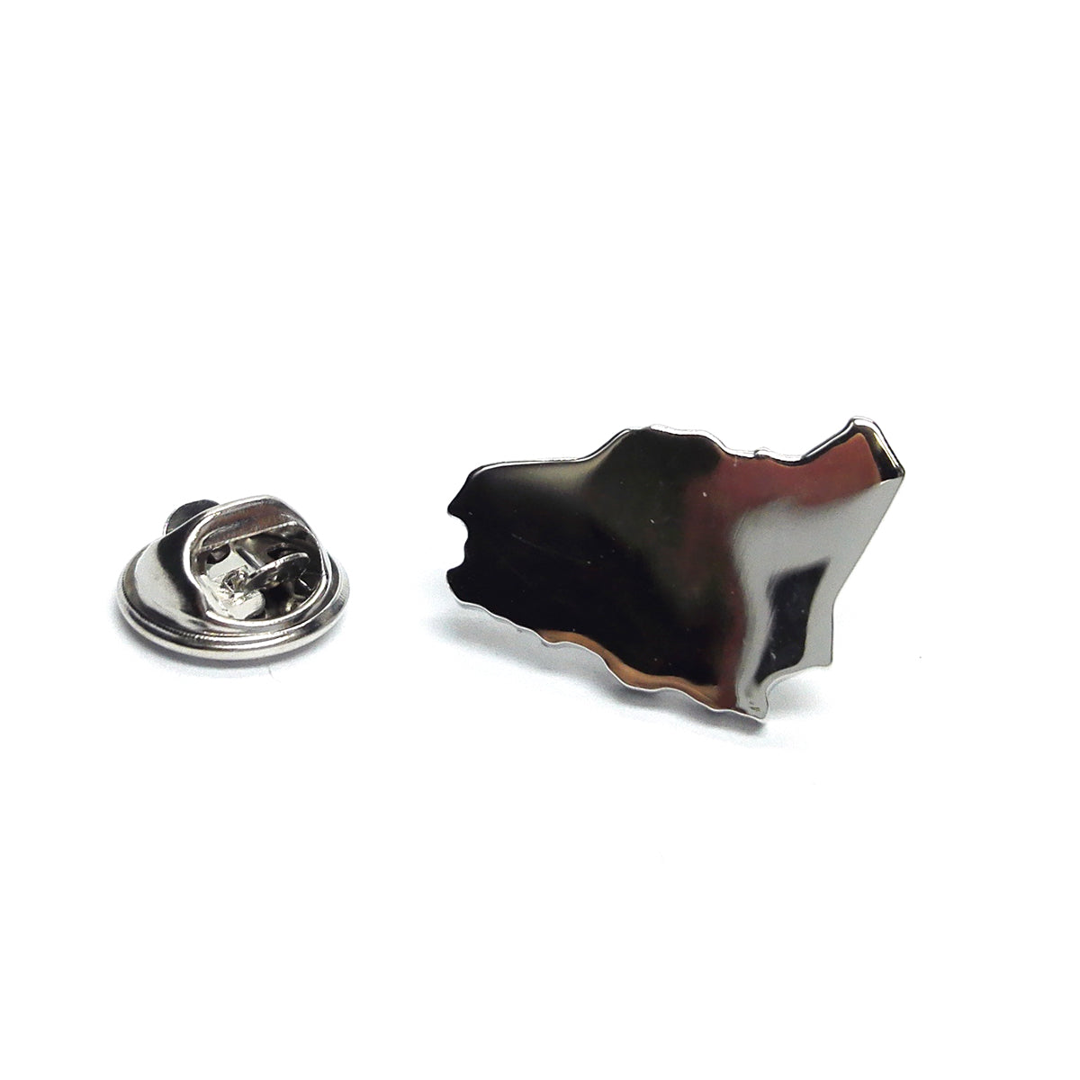 Saudi Arabia Outline Map Lapel Pin Badge