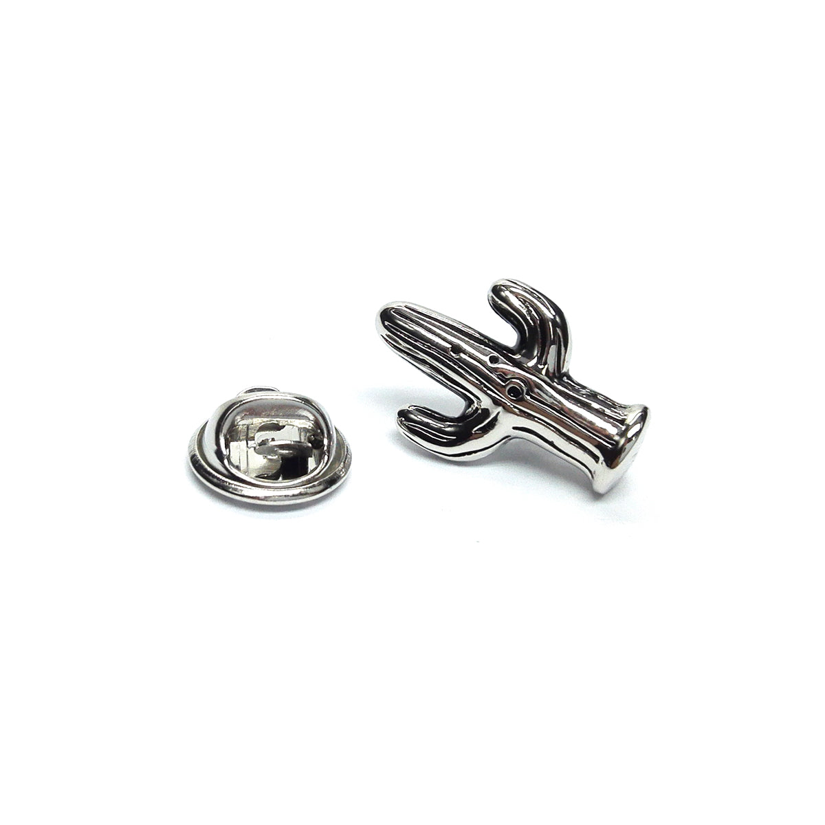 Spikey Cactus Lapel Pin Badge