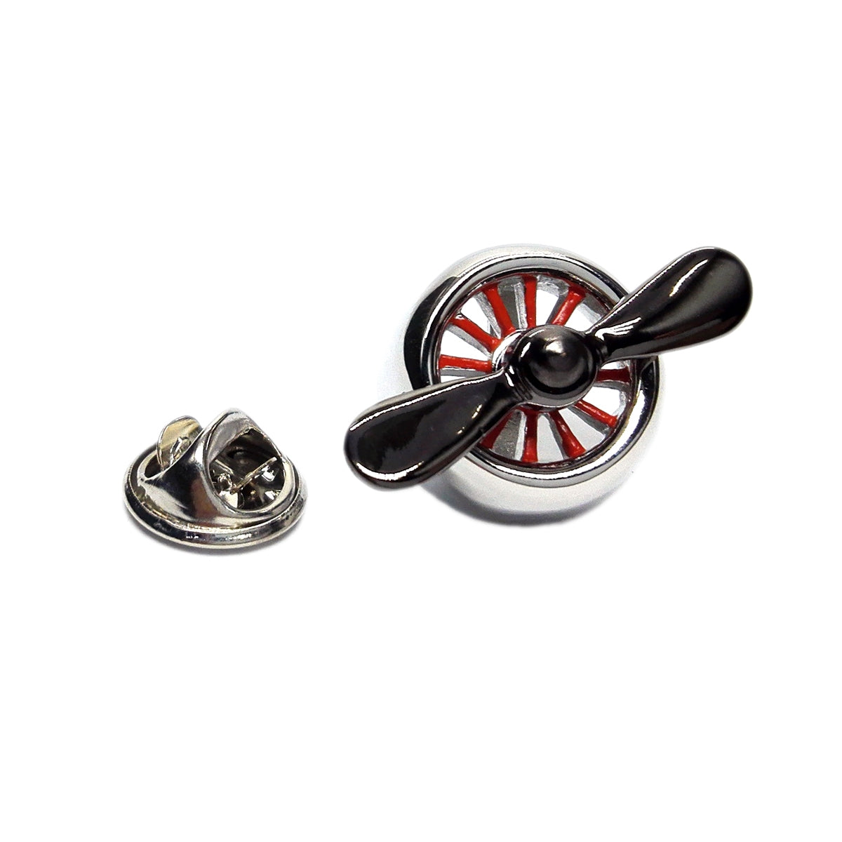 Aeroplane Aircraft Propeller Pilots Lapel Pin Badge