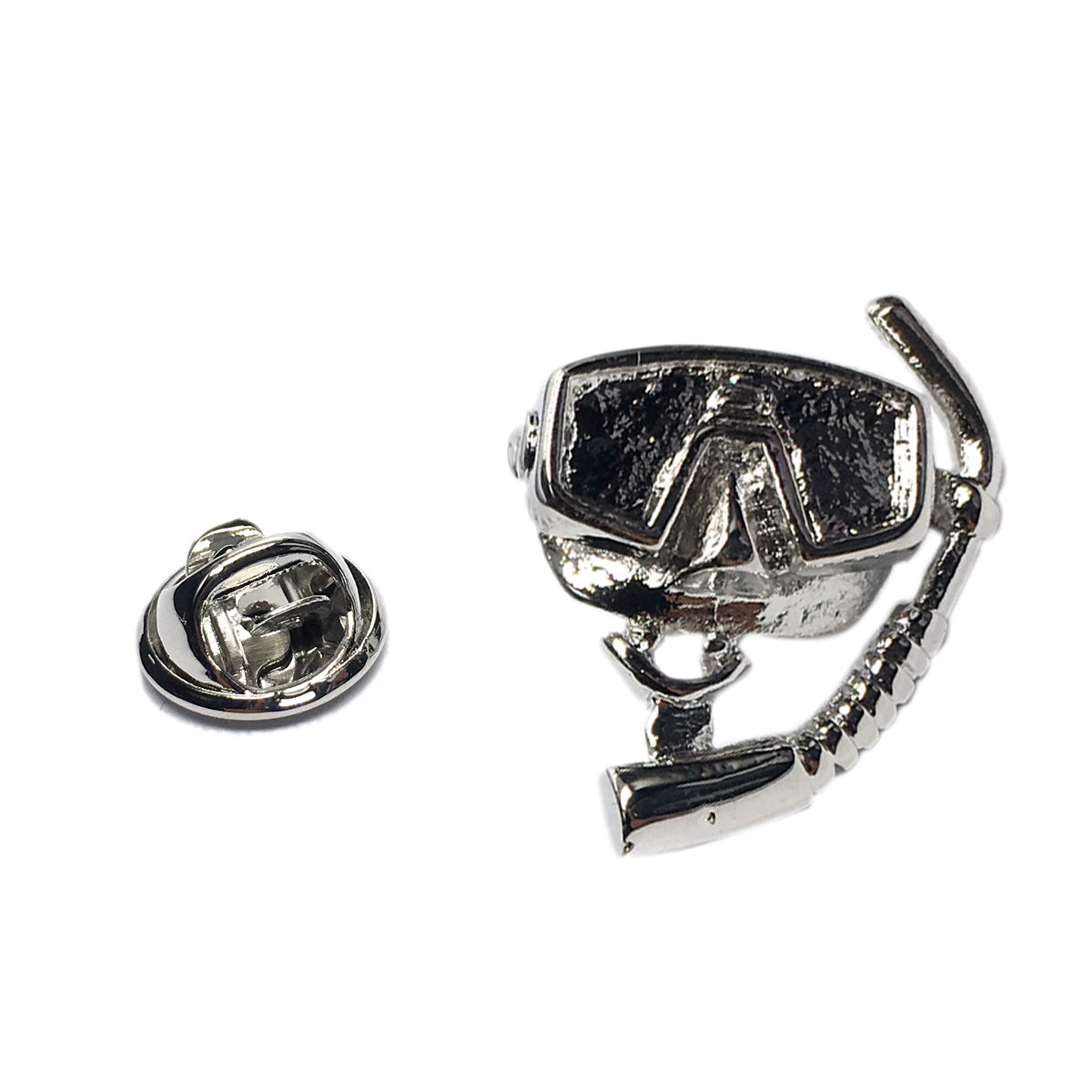 Divers Mask & Snorkel Lapel Pin Badge