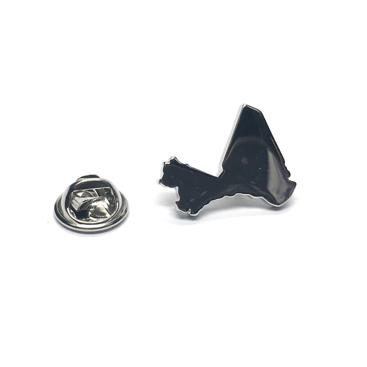 Outline Map of Mali Lapel Pin Badge