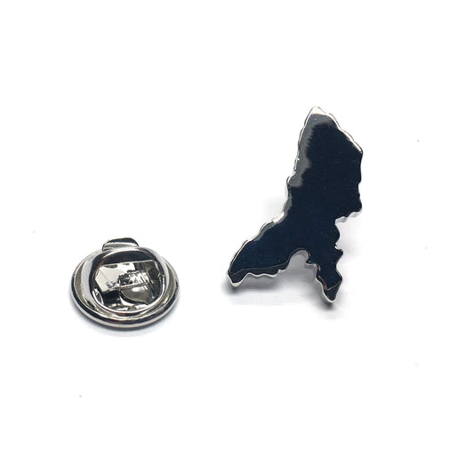 Outline Map of Moldova Lapel Pin Badge