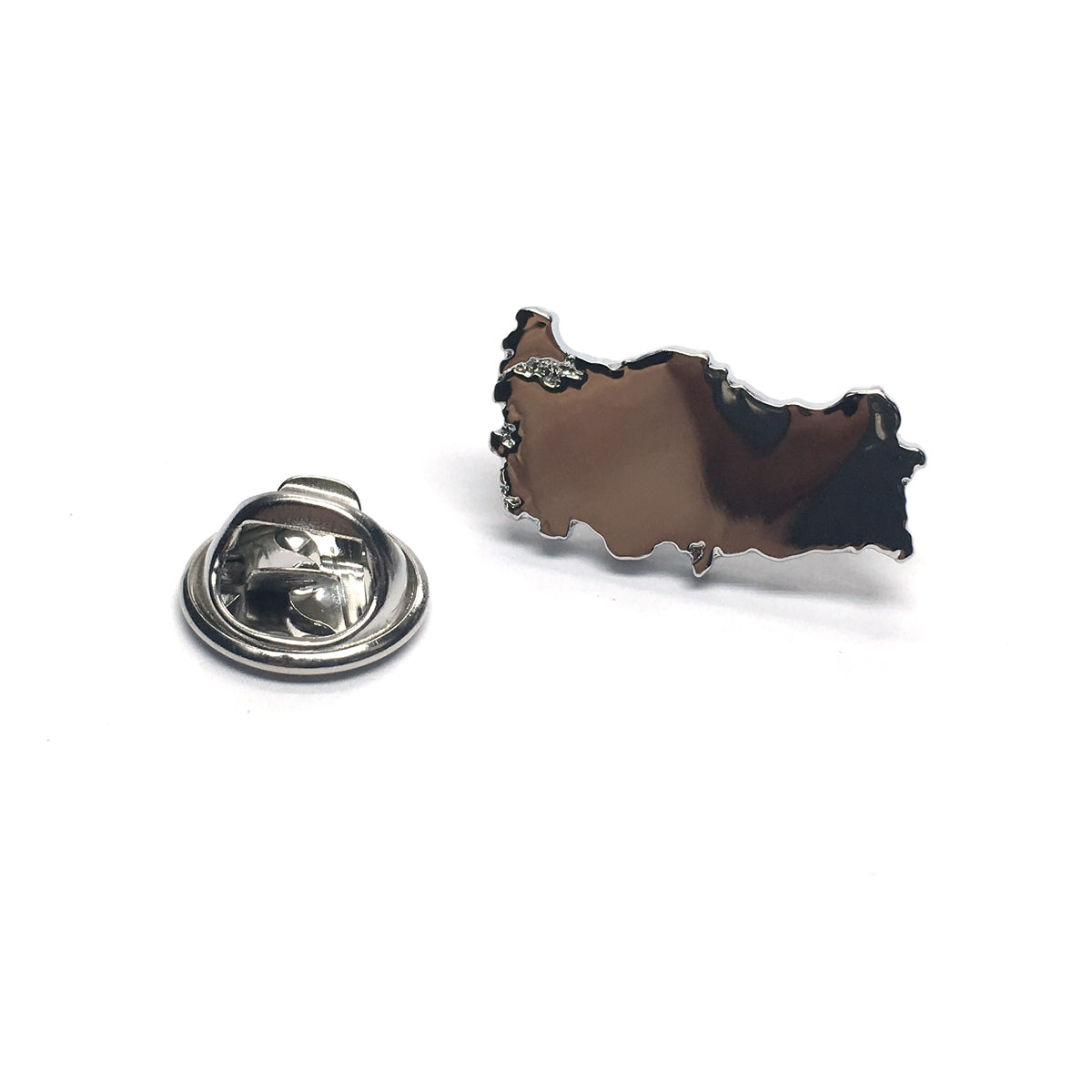 Outline Map of Turkey Lapel Pin Badge