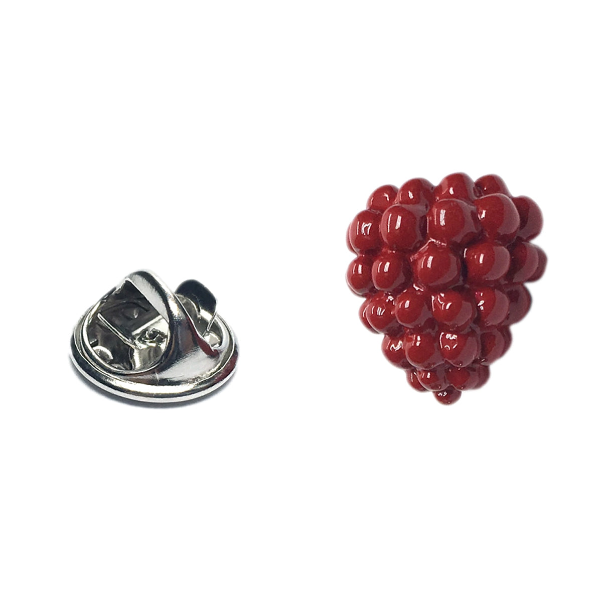 Red Raspberry Design Lapel Pin Badge
