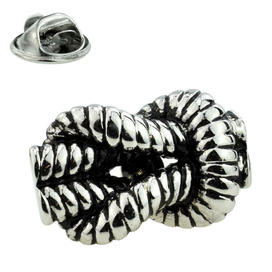Rope Reef Knot Design lapel Pin Badge