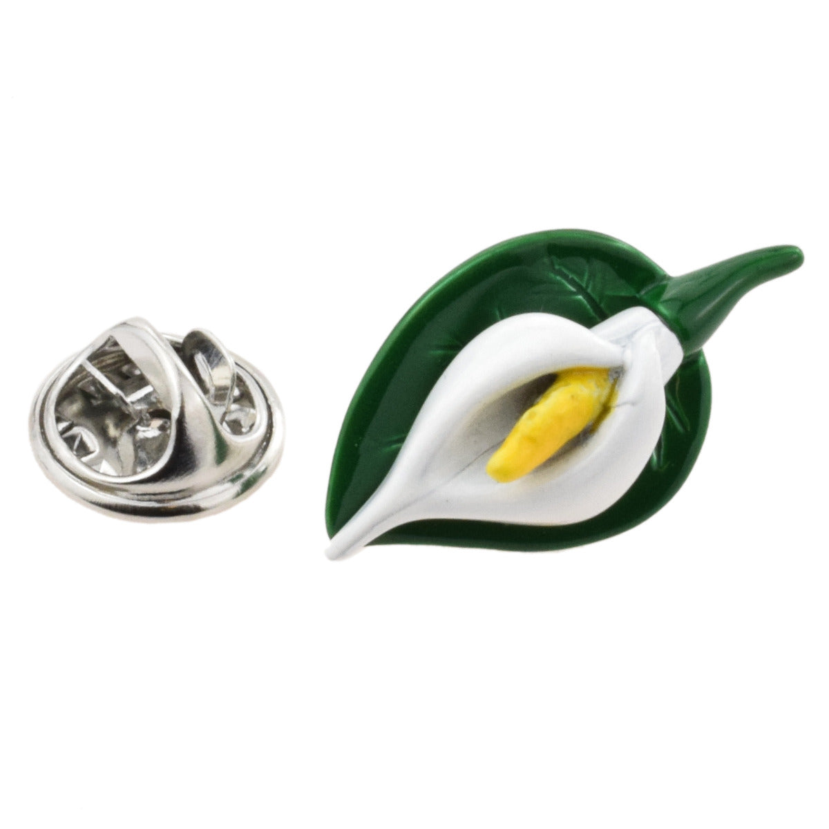 Lily Lapel Pin Badge