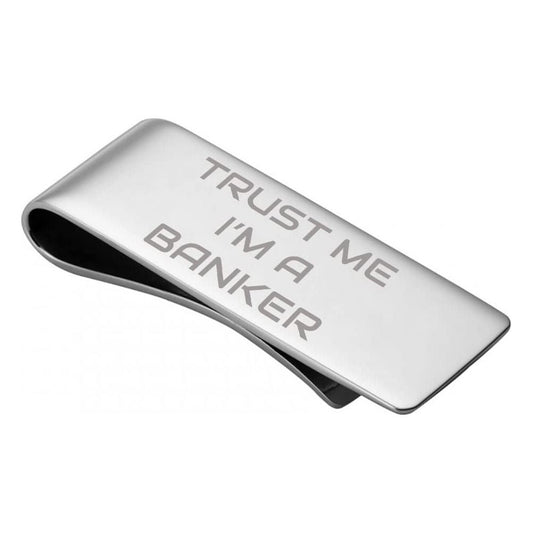 Trust Me I'm A Banker Money Clip Gift  | Ashton and Finch