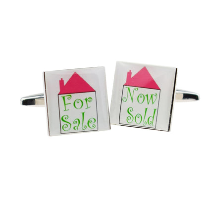 Estate Agents For Sale Now Sold Cufflinks | Ashton and Finch