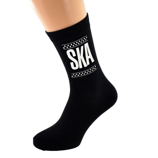 Ska Banner Design Socks| Ashton and Finch