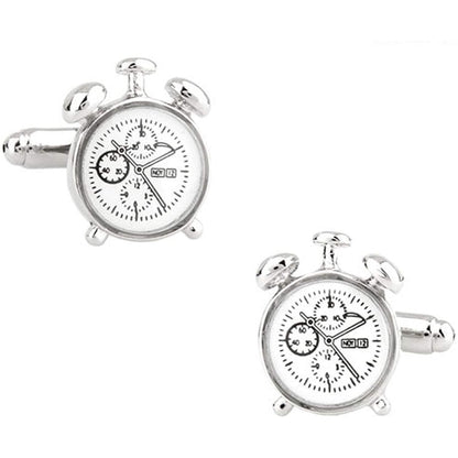 Alarm Clock Cufflinks  | Ashton and Finch