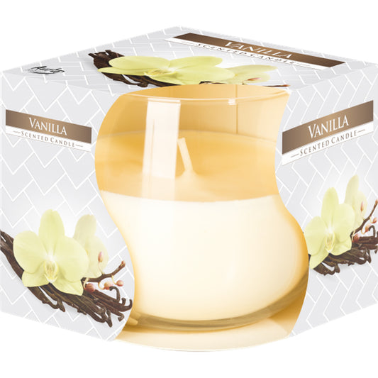 Glass Jar Candle – Vanilla Fragrance