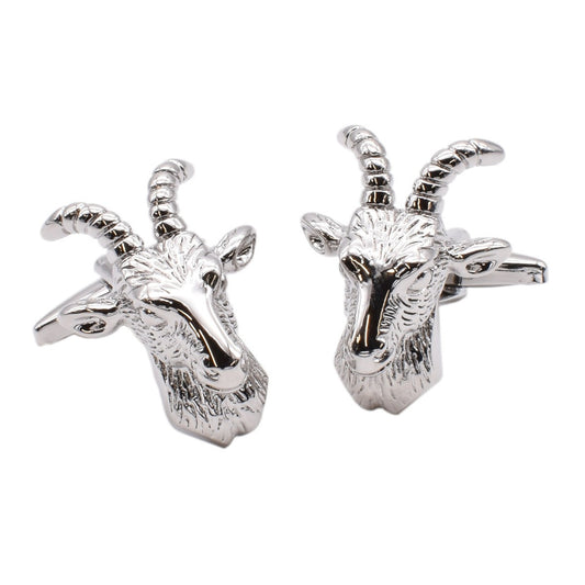 Goats head Cufflinks | Ashton and Finch