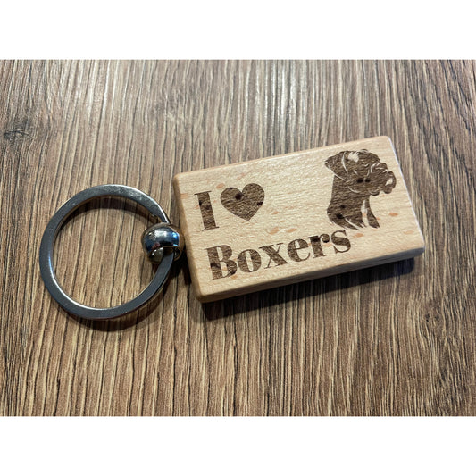 Boxer Keyring Dog Lover Gift  | Ashton and Finch