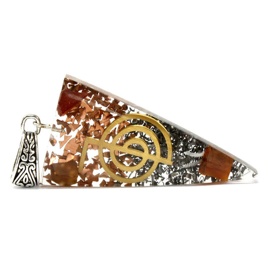 Three Metals Power Point Orgonite Power Pendant