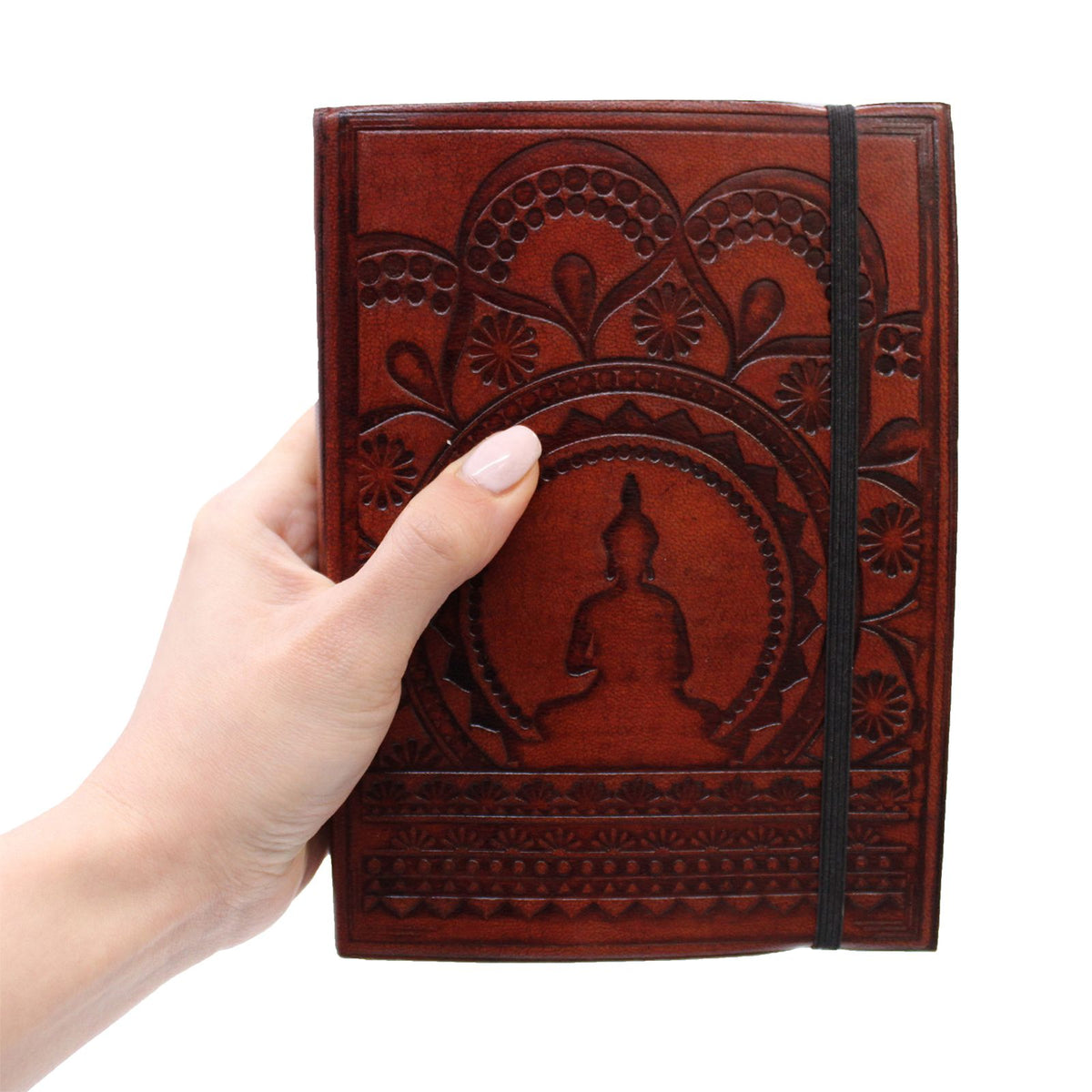 Small Notebook with strap – Chakra Mandala