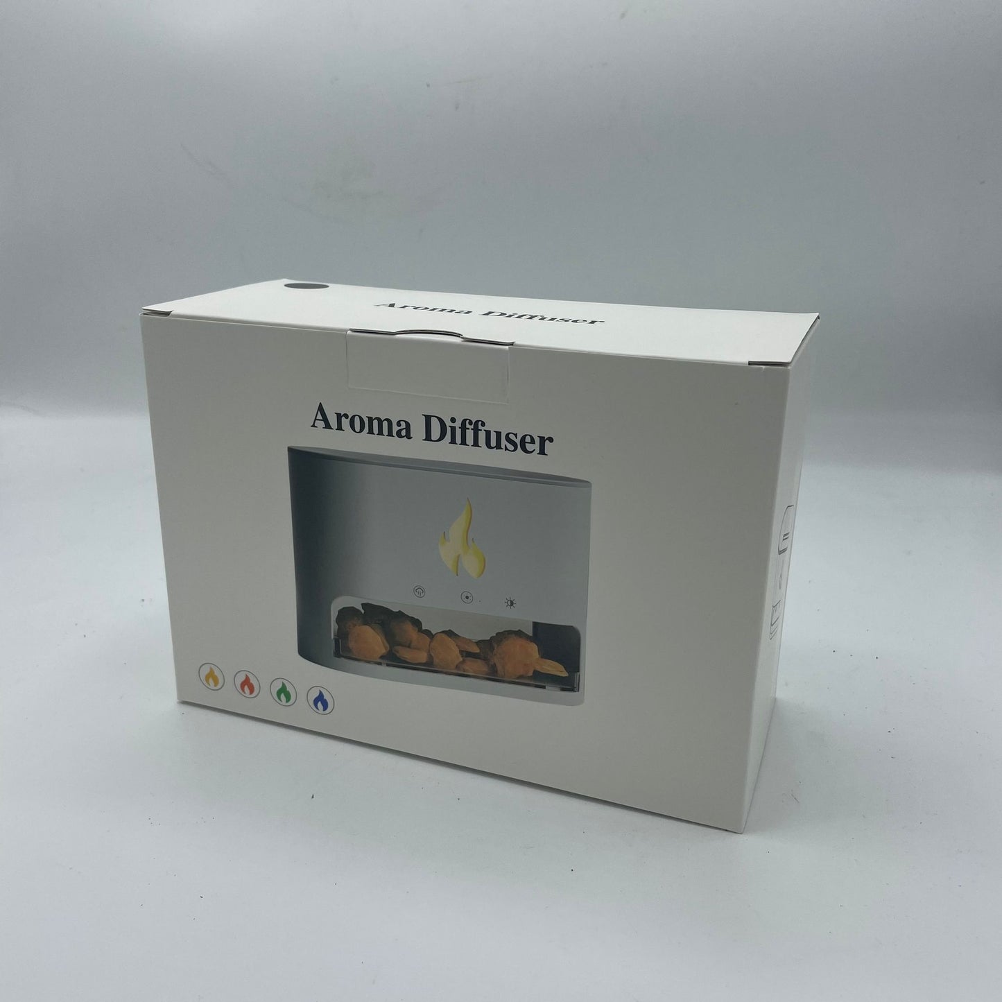 White Blaze Salt Flame Effect Aroma Diffuser