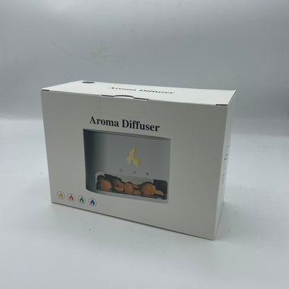 White Blaze Salt Flame Effect Aroma Diffuser