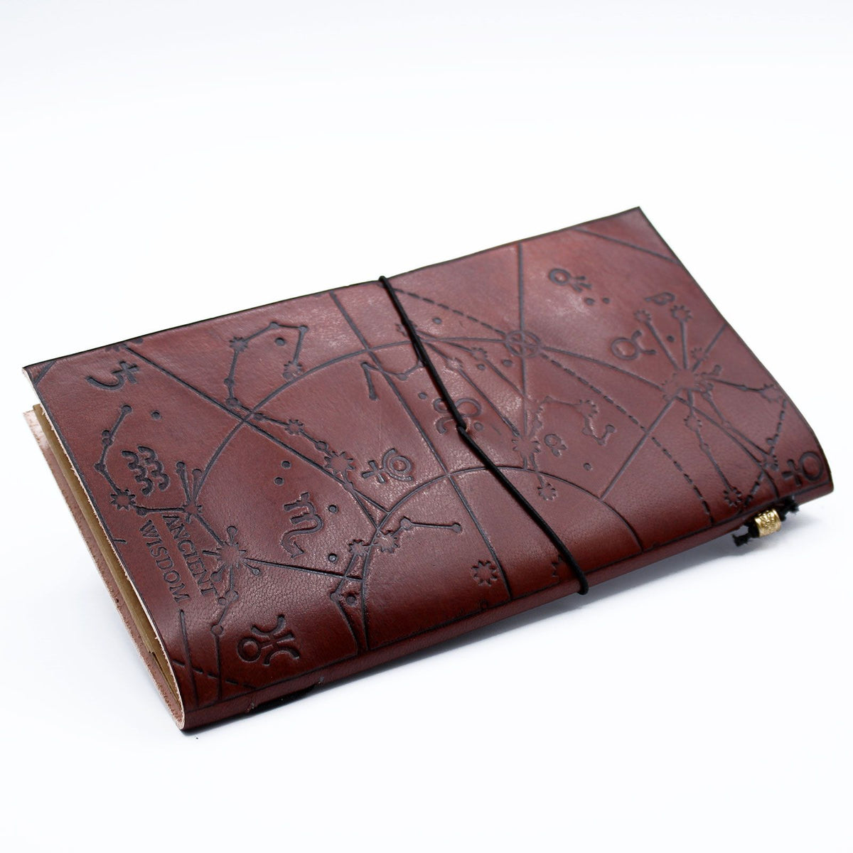 Handmade Leather Journal – My Bucket List Book – Brown (80 pages)