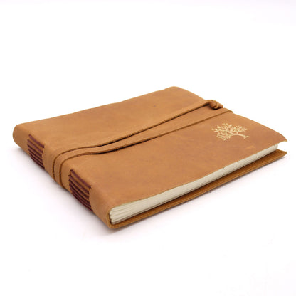 Leather Sketchbook Golden Tree – 144 pages – 18x23cm