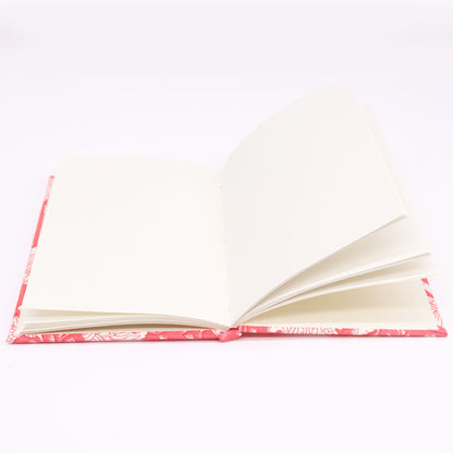 Cotton Bound Notebooks 20x15cm – 96 pages – Pink Floral