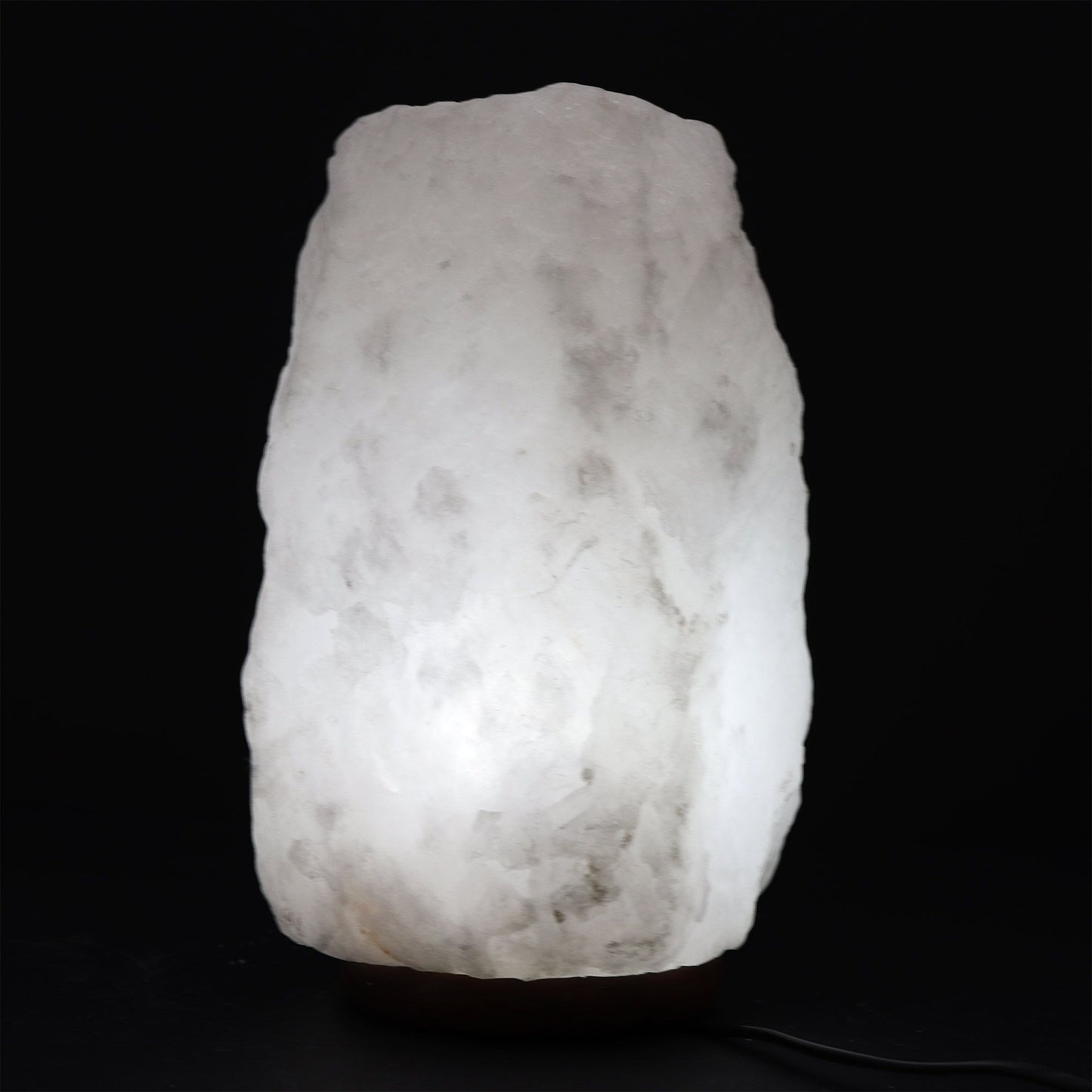 Crystal Rock Himalayan Salt Lamp with Base – Approx. 8–10kg