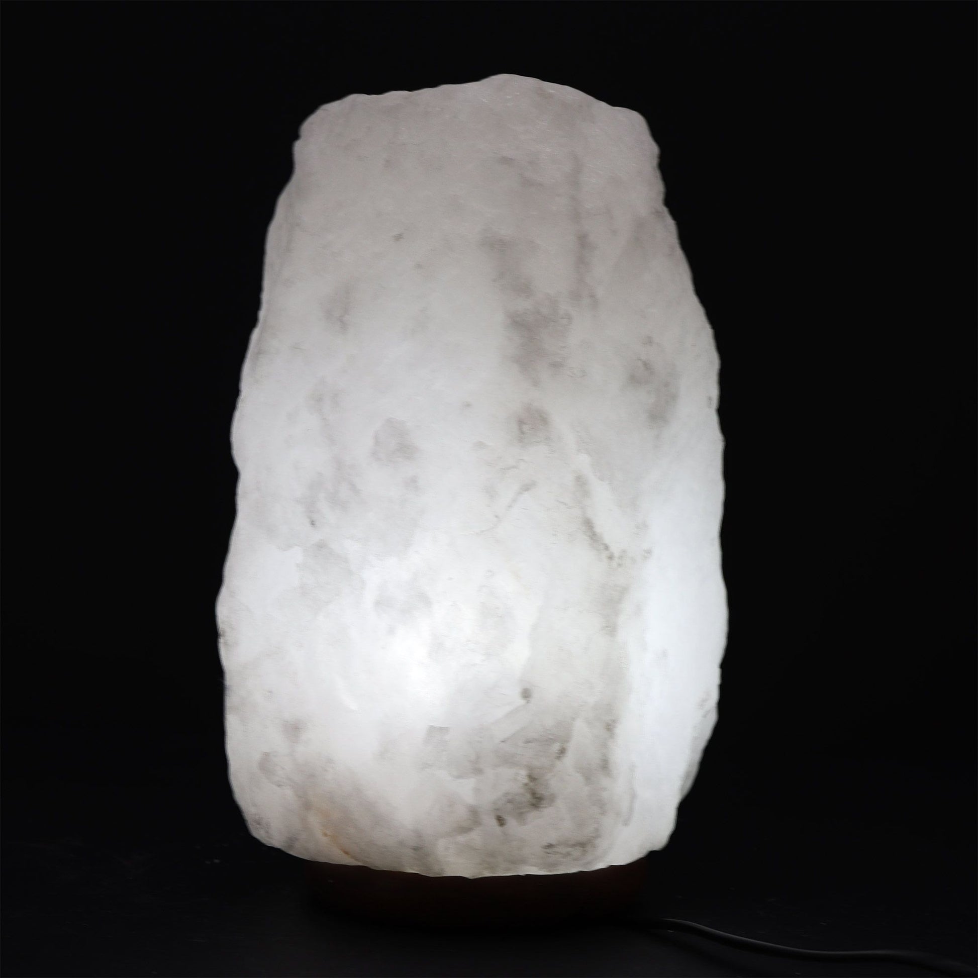 Crystal Rock Himalayan Salt Lamp with Base – Approx. 8–10kg
