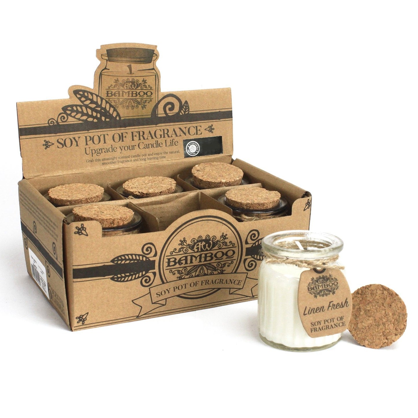 Linen Fresh Soy Fragrance Candle