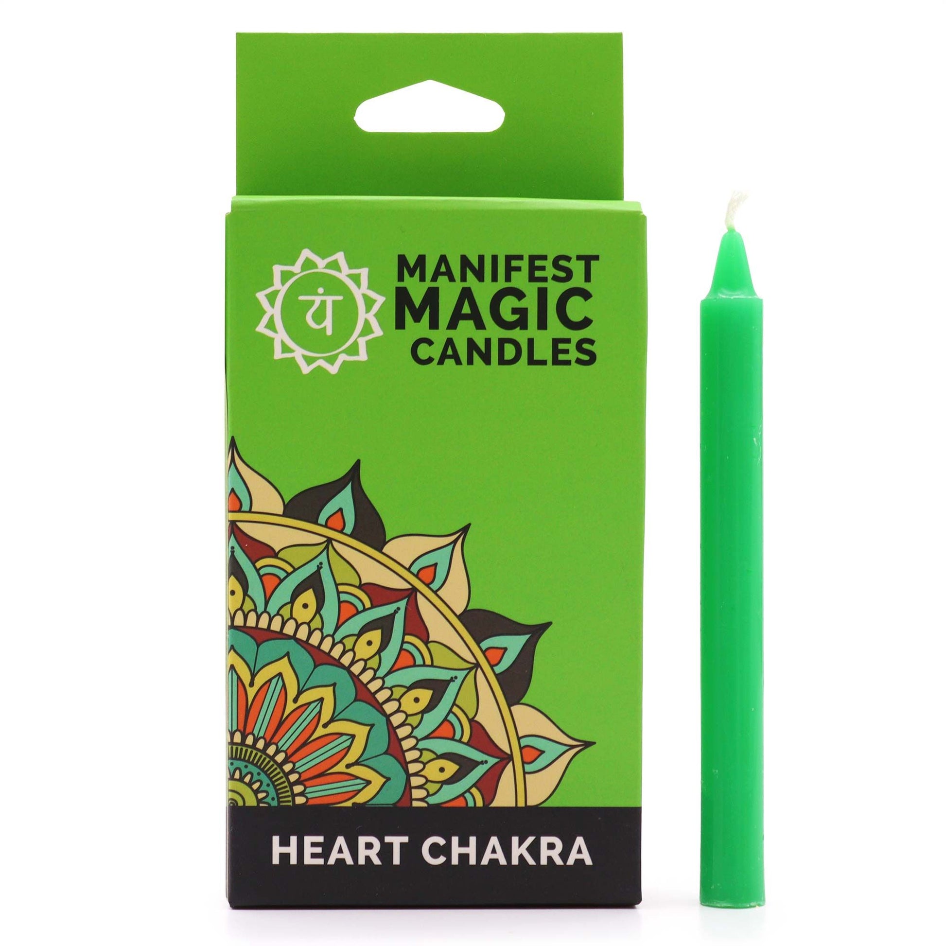 Manifest Candle Set (12 Pack) – Green Heart Chakra