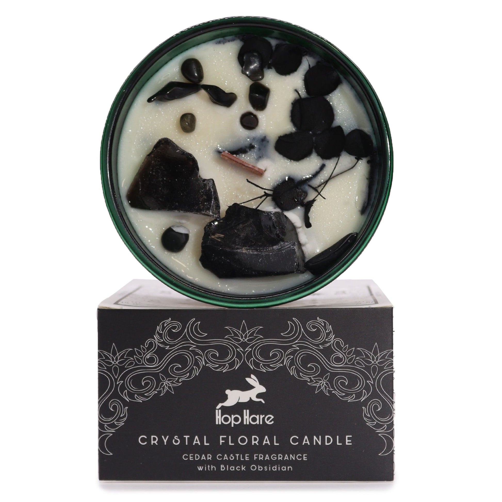 Crystal Magic Flower Candle – Knight of Swords