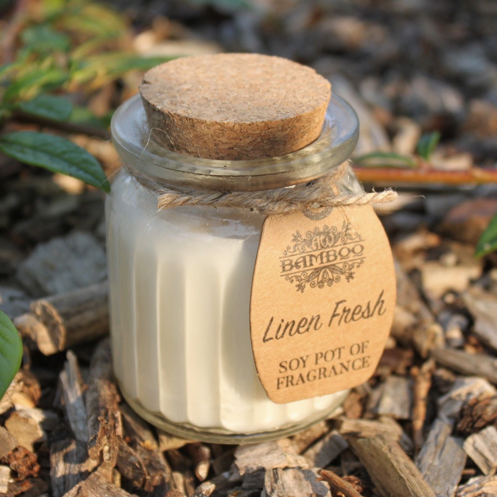Linen Fresh Soy Fragrance Candle
