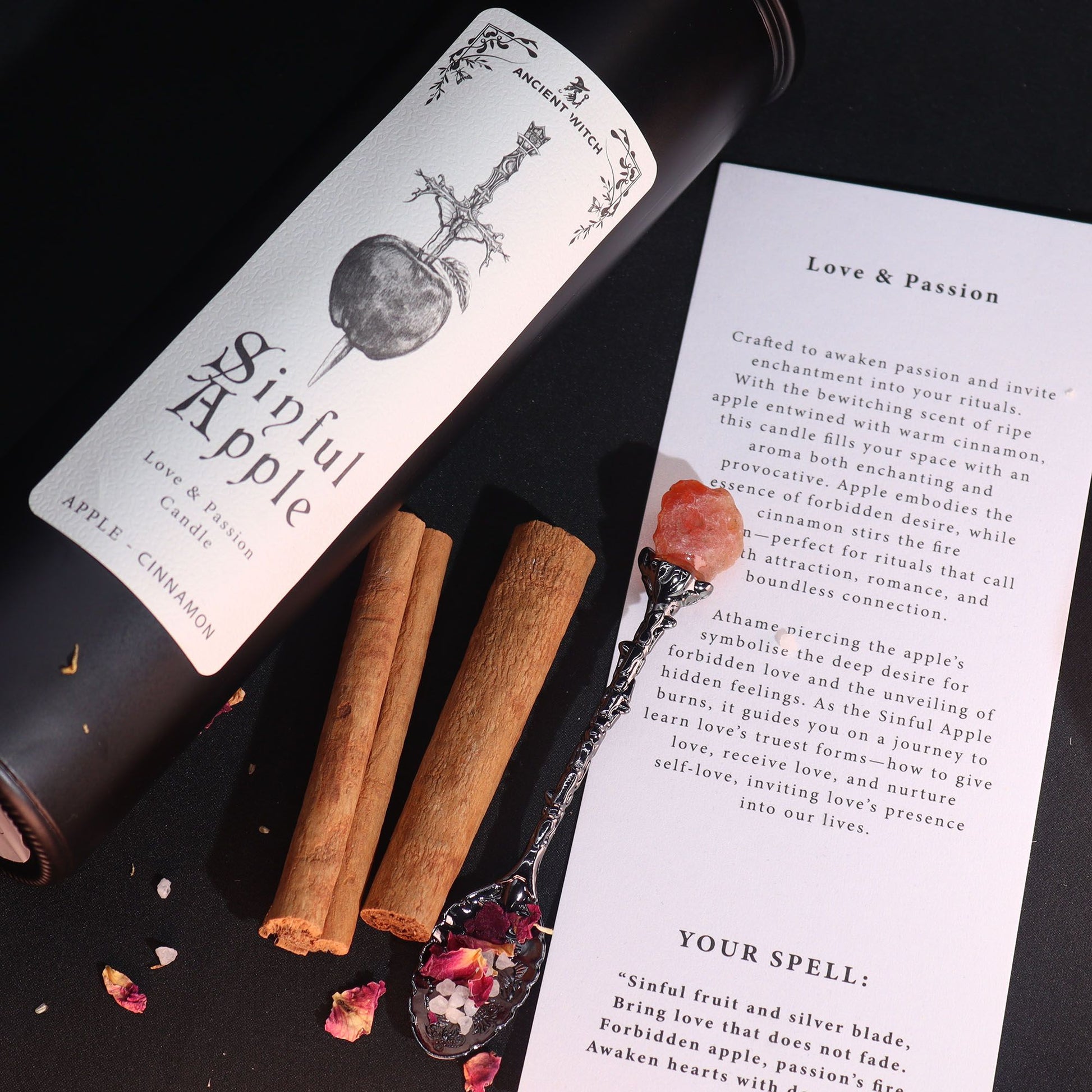 Witch Ritual Candle – Sinful Apple