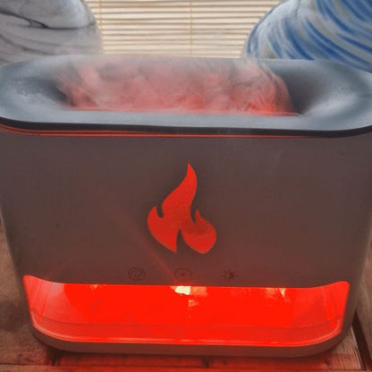 White Blaze Salt Flame Effect Aroma Diffuser