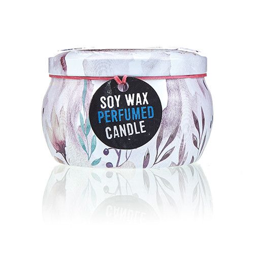 Parisian Weekend Art Tin Candle – Peony Fragrance
